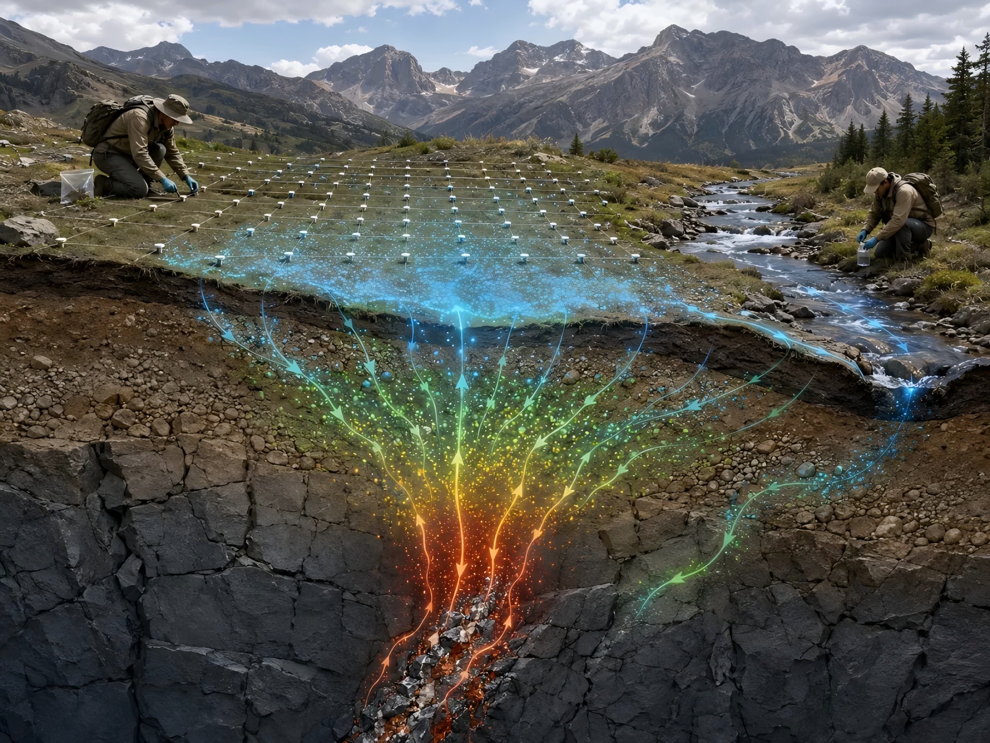 Geochemistry Finds Material, Geophysics Maps Space: How GAIA AI Turns Anomalies into Exploration Targets
