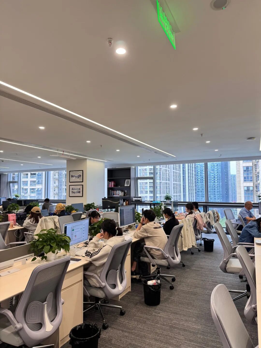 Focused work in a shared space is part of moving every project forward