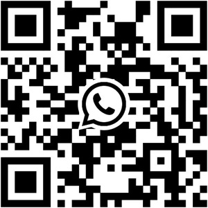 WhatsApp QR code for the Jakarta office contact